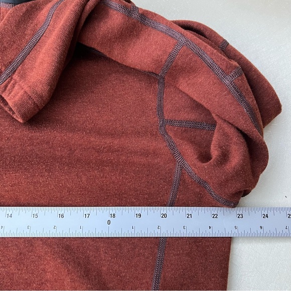 Kuhl Revel 1/4 Kashmira Fleece
Zip Men's Rust Half-Zip Sweater Size Large - Picture 5 of 7